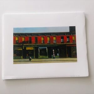 Orginal art print by Edward Hopper
